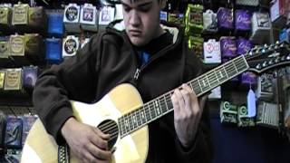 Hagstrom SIGRA12 acoustic 12string demo [upl. by Aborn388]