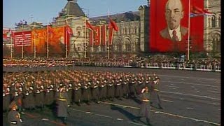 HD Soviet October Revolution Parade 1978 Part I Парад 7 Ноября [upl. by Ahsrav]