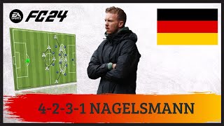 Nagelsmann 4231 Alemania EA FC 24 Tácticas [upl. by Hayott]