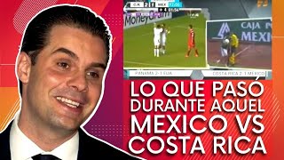 MARTINOLI cuenta lo que pasó durante aquél México vs Costa Rica [upl. by Lewis407]