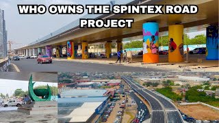 Is it Akufo Addo or Mahama Project  The Record Breaking Spintex Flyover [upl. by Elumas978]