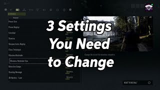 Ghost Recon Breakpoint  3 Settings You Need to Change [upl. by Agan]