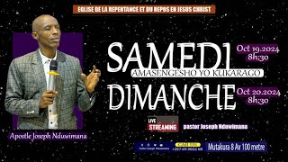 SAMEDI LE 19102024 EGLISE DE LA REPENTANCE ET DU REPOS EN JESUS CHRISTAMASENGESHO YO KUKARAGO [upl. by Eenerb]