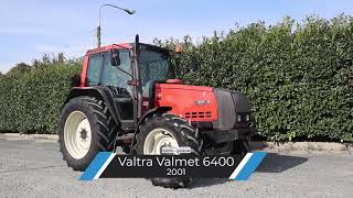 Clarkes of Cavan Valtra Valmet 6400 [upl. by Eeldivad]