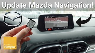 How To Update Mazda Navigation Software at Home for Free  2022 Update [upl. by Caia]