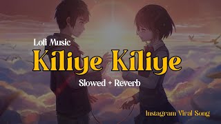 kiliye Kiliye  Slowed  Reverb Version  Lofi  Instagram Reel Viral Song  Aakash Walve [upl. by Aknahs970]