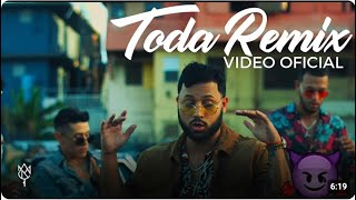 Alex Rose ft Cazzu Lenny Tavarez Lyanno amp Rauw Alejandro  Toda Remix Official Video REVIEW [upl. by Emilee]