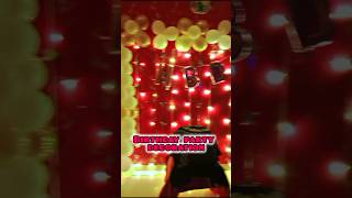 Birthday decoration youtubeshorts decoration art diy birthday [upl. by Wyatt570]