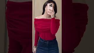 Korean tops designtrending shortsfeed shorts youtubeshorts womensfashion viralvideo [upl. by Aikam957]