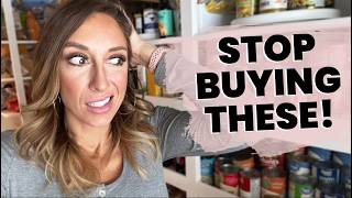 10 things to STOP BUYING to cut your grocery bill in half Jordan Page [upl. by Savage996]