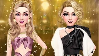 Fashion show game glitter party makeup and dressup  fashionshow [upl. by Prochora43]