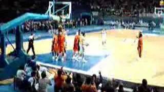 Real Madrid vs Pamesa Valencia ACB 20072008 J1 [upl. by Aivan]