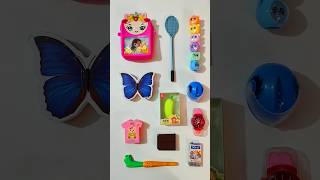 Latest Fancy Stationery Items Duster Sharpener Pen Eraser Highlighter stationery backtoschool [upl. by Sevein757]