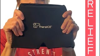 TheraICE Migraine Relief Cap Headache HotCold Pack Gel Wrap for Tension Stress amp Hangover ad [upl. by Notsreik]