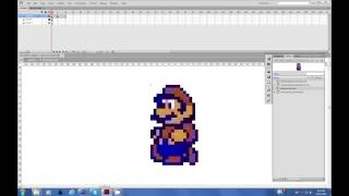 How To Animate Sprites with Flash CS6 amp Creative Cloud CS6 Featuring Super Mario [upl. by Tasha]