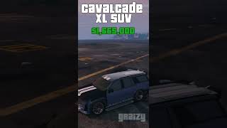 GTA 5  Albany Cavalcade XL Cadillac Escalade V shorts [upl. by Geis]