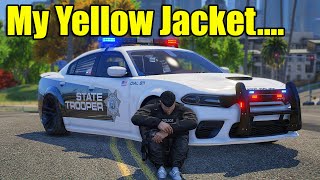 My Missing Yellow Jacket in GTA 5 RP [upl. by Yasdnil295]