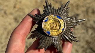 СЕНСАЦИОННАЯ НАХОДКА КОЛЛЕКЦИОНЕРОВ ЛИХОРАДИТ КОП ПО ВОЙНЕ METAL DETECTING [upl. by Norrabal]