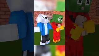 Monster School The girl is crying  Minecraft Animation [upl. by Aivizt]