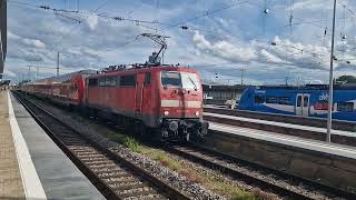 Abfahrt des Regionalexpress 59130 am 28052024 in Augsburg Hbf [upl. by Imot426]