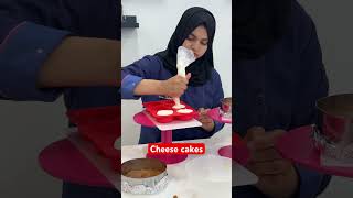 Cheese cakes  mini cheese cakes recipe  no bake desserts [upl. by Adnauqaj878]