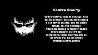 Neutro Shorty  Camino Solo Letra Trap Venezolano [upl. by Thorsten907]