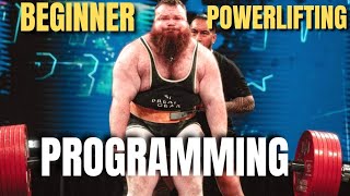 Powerlifting Programming for Beginners From a top 10 Powerlifter [upl. by Cilo]