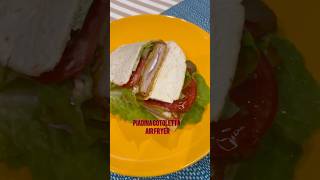 Air Fryer Piadina with Cotoletta  Quick amp Easy Italian Recipe AirFryerCotolettaitalianrecipe [upl. by Dola]