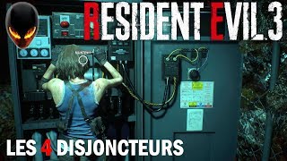 RESIDENT EVIL 3 REMAKE Réactiver les 4 disjoncteurs [upl. by Alvie]