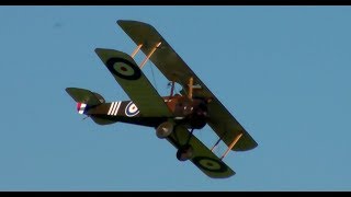 Sopwith Camel  Shuttleworth Season Premiere Air Display 2018 [upl. by Darleen]