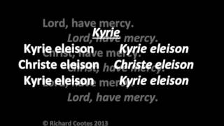 Kyrie Eleison Mass of Gods Mercy Kyrie Lord Have Mercy [upl. by Lenwood]