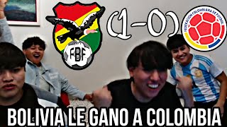 Así vivimos BOLIVIA VS COLOMBIA 10  ¿EXPULSADO A LOS 20MIN 😱 [upl. by Sender295]