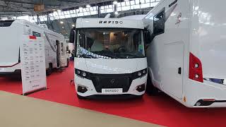 COMPACT INTEGRATED MOTORHOME tour Rapido C55i [upl. by Amikat]