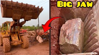 Crushing And Slicing ASMR  Crusher compilation  ASMR relaxing I quarry crusher plant Mechine asmr [upl. by Mureil]