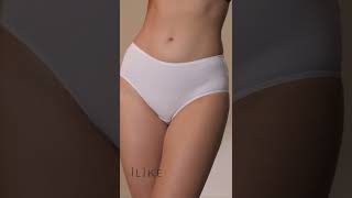 Трусы женские хлопковые I Like lingerie от производителя Прибалтика арт 55048 [upl. by Ekim]