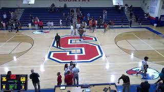 Springstead vs Sunlake Varsity Mens Basketball [upl. by Strain]