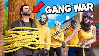 We Started A GANG WAR In GTA 5 RP [upl. by Eidnalem]