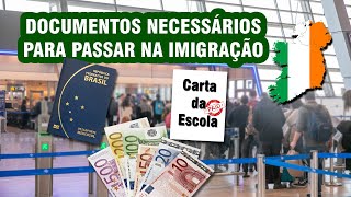 COMO É PASSAR NA IMIGRAÇÃO DA IRLANDA [upl. by Arrec]