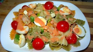 ENSALADA DE PASTA FRÍA [upl. by Sassan]