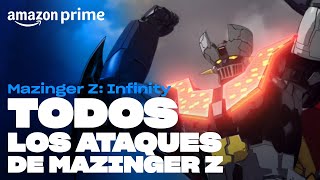 Mazinger Z Infinity  Todos los ataques de Mazinger Z  Amazon Prime [upl. by Azpurua]