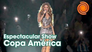 Shakira Shines During First Copa America Halftime Show at 2024 Final Match [upl. by Nnylhsa]