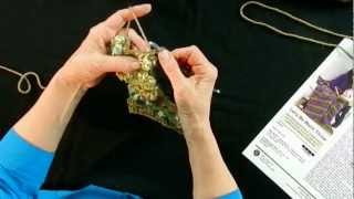 Learn to Crochet Double End Hook and Red Heart  Part 1 [upl. by Hamirak]