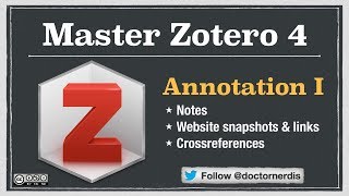 Zotero Tutorial Notes Links amp Cross References [upl. by Emmaline]