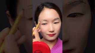 Fixed eyebrow mold easy to use funny makeup trending makeupartist makeuptutorial [upl. by Hanover]