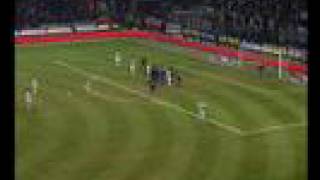 Del Piero punizione contro inter inter 1  juve 2 [upl. by Brittnee]