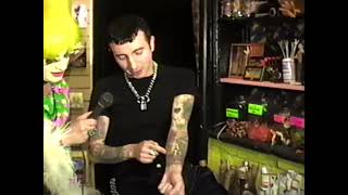 Marc Almond of Soft Cell talks tattoos with Brandy Wine 1995 [upl. by Adnohral695]