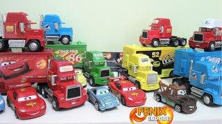 Carretas Filme Cars Carros Mcqueen Mack Haulers Personagens Carros [upl. by Avir]