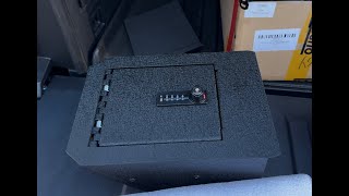 HANSSHOW Center Console Safe LockBox for Cybertruck [upl. by Luciano]