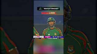 11 RUNS FROM 12 BALLS 🤯 Bangladesh vs Sri Lanka shorts cricketshorts youtubeshorts bdcricket [upl. by Mack]