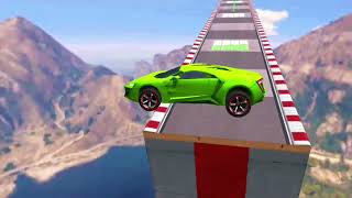 mega ramp car stunt simulator game  mega ramp car resing game  mega game 🎮 [upl. by Noyes853]